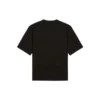 Camiseta Simbólica de Corte Justo, Manga Curta, Preta 612964TIV501070
