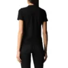 Camiseta Simbólica de Corte Justo, Manga Curta, Preta 612964TIV501070