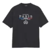Camiseta SS20 com bandeira de Paris e logótipo «Regular Paris» 594579TGV481000