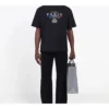Camiseta SS20 com bandeira de Paris e logótipo «Regular Paris» 594579TGV481000