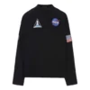 Camisola Balenciaga x NASA Space Multi-Patch «Black» 662496TKVD71070