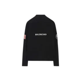 Camisola Balenciaga x NASA Space Multi-Patch «Black» 662496TKVD71070