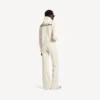 Camisola com capuz Balenciaga para mulher, corte médio, na cor creme