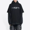 Camisola com capuz e manga comprida Slime «Preto» 681029TLVF11069