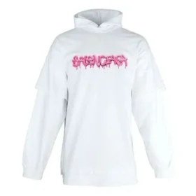 Camisola com capuz e manga comprida Slime «White Bubblegum» 681029TLVF10901 Camisola com capuz e manga comprida Slime «White Bubblegum» 681029TLVF10901