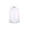 Camisola com capuz e mangas compridas Balenciaga para homem, com letras na parte de trás, branca, 556113TAV379000