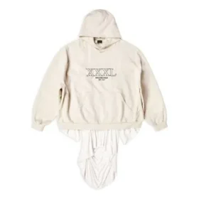 Camisola com capuz e remendos XXXL Oversized «Ecru» 720406TNVD99784 Camisola com capuz e remendos XXXL Oversized «Ecru» 720406TNVD99784