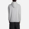 Camisola com capuz para homem Balenciaga com logótipo estampado, cinzenta 570811THV781300