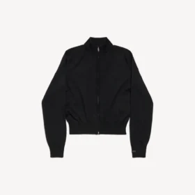 Camisola com fecho para mulher em preto