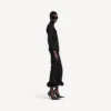 Camisola com fecho para mulher em preto