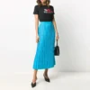 Camisola com gola redonda e estampado, preta 620941TIVD51000