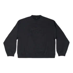 Camisola com logótipo bordado «Cidades de Paris» «Preto» 697869TLVL81000 Camisola com logótipo bordado «Cidades de Paris» «Preto» 697869TLVL81000