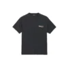 Camisola com logótipo, corte largo, manga curta, unissexo, preta 556150TAV441000