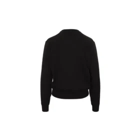 Camisola com logótipo e gola redonda Preto 595106T15511073