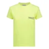 Camisola com logótipo, gola redonda, amarela 612964TJVF77110