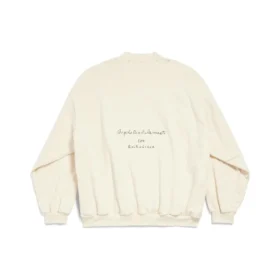 Camisola com logótipo SS24 e partitura «Beige» 699212TMVO69069