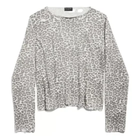 Camisola com padrão de leopardo «Castanho» 793653T33322135