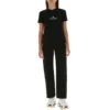 Camisola de algodão com logótipo SS21, preta, 612964TJVD91034