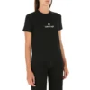 Camisola de algodão com logótipo SS21, preta, 612964TJVD91034