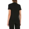 Camisola de algodão com logótipo SS21, preta, 612964TJVD91034