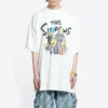 Camisola de algodão oversized Balenciaga x THE SIMPSONS «Branca» 676589TLVG70901