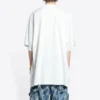 Camisola de algodão oversized Balenciaga x THE SIMPSONS «Branca» 676589TLVG70901