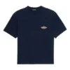 Camisola de aloar com gola redonda em algodão da Bonjour Balenciaga «Navy» 594579THV608065