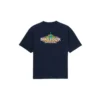 Camisola de aloar com gola redonda em algodão da Bonjour Balenciaga «Navy» 594579THV608065