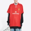 Camisola de futebol Balenciaga x adidas Oversized «Vermelho» 723663TNV136400