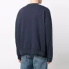 Camisola de gola redonda com estampado do logótipo da faculdade «Navy» 676629TLV908067