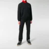Camisola de gola redonda com logótipo contrastante pequeno «Preto e Branco» 556147TYK271000