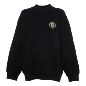 Camisola de gola redonda com logótipo desportivo B Crest «Preto» 671125TLV60-1000