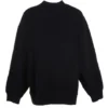 Camisola de gola redonda com logótipo desportivo B Crest «Preto» 671125TLV60-1000