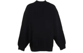 Camisola de gola redonda com logótipo desportivo B Crest «Preto» 671125TLV60-1000