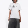 Camisola de gola redonda com logótipo SS21, cinzenta 612965THV841167