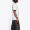 Camisola de gola redonda com logótipo SS21, cinzenta 612965THV841167