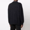 Camisola de gola redonda com logótipo universitário «Est. 1917» «Preto» 675267T32171000