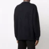 Camisola de gola redonda com logótipo universitário «Est. 1917» «Preto» 675267T32178065