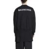 Camisola de gola redonda, corte regular «Black» 697869TMVF51070