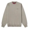 Camisola de gola redonda da Political Campaign «Khaki» 695827T32385963