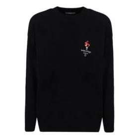 Camisola de gola redonda dos Jogos Olímpicos de Paris «Preto» 621032T41041070