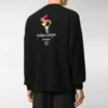 Camisola de gola redonda dos Jogos Olímpicos de Paris «Preto» 621032T41041070