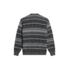 Camisola de gola redonda Fair Isle «Cinza» 675280T16121240