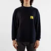 Camisola de gola redonda FBI «Azul-marinho/Amarelo» 676629TLVH14265
