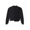 Camisola de malha assimétrica reestruturada «Preto» 657334T32011271