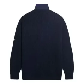 Camisola de malha com efeito Tromp Loeil em camadas «Navy» 675274T16118065 Camisola de malha com efeito Tromp Loeil em camadas «Navy» 675274T16118065