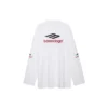 Camisola de manga comprida 3B Sports Icon Oversized «Branco Preto Vermelho» 720250TPVD79065