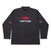 Camisola de manga comprida 3B Sports Icon Oversized «Preto Vermelho Branco» 720250TPVD71470