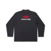 Camisola de manga comprida 3B Sports Icon Oversized «Preto Vermelho Branco» 720250TPVD71470