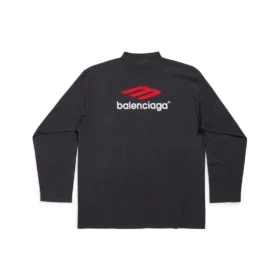Camisola de manga comprida 3B Sports Icon Oversized «Preto Vermelho Branco» 720250TPVD71470
